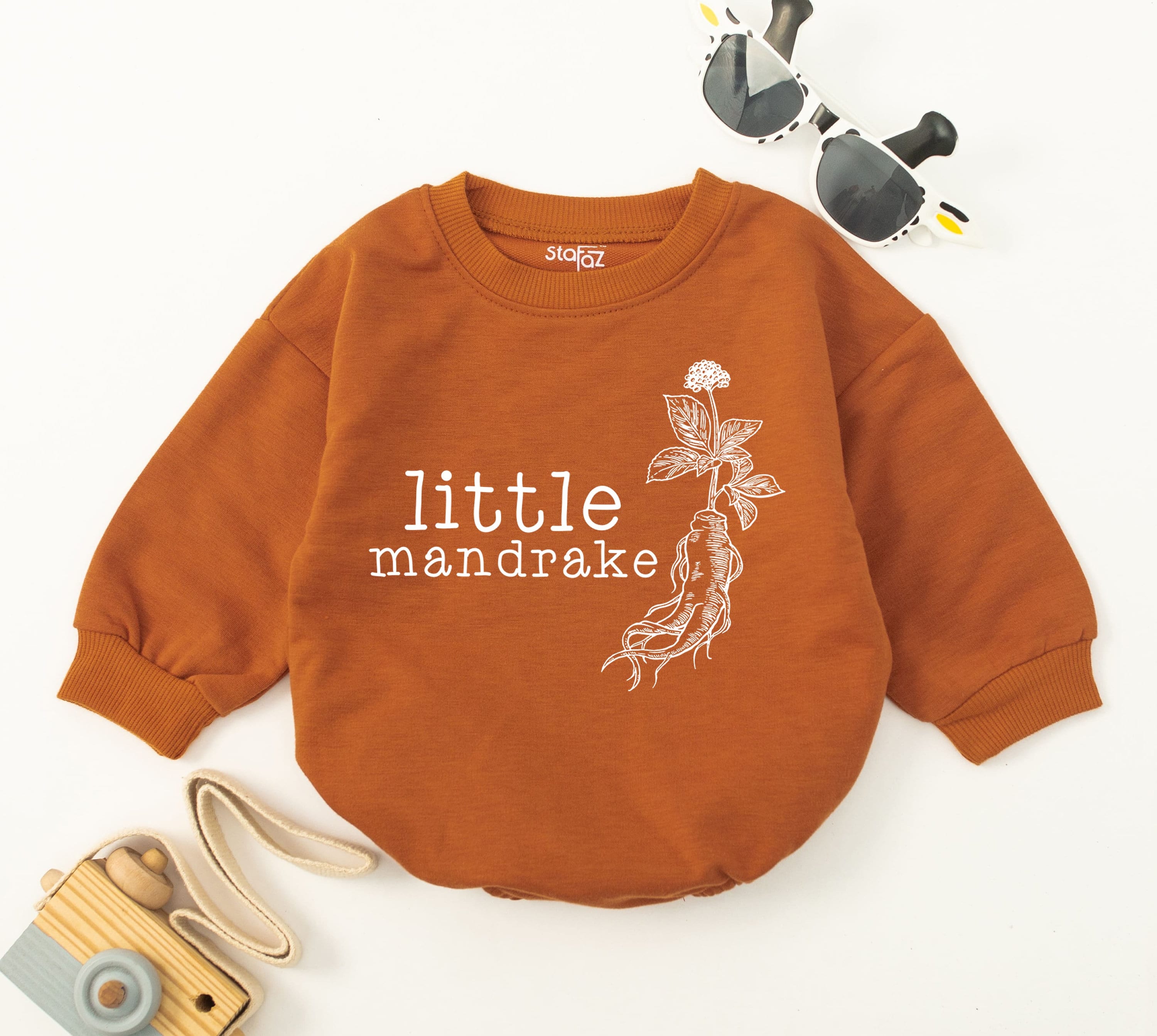 Little Mandrake Magical Baby Romper for Potter Fans