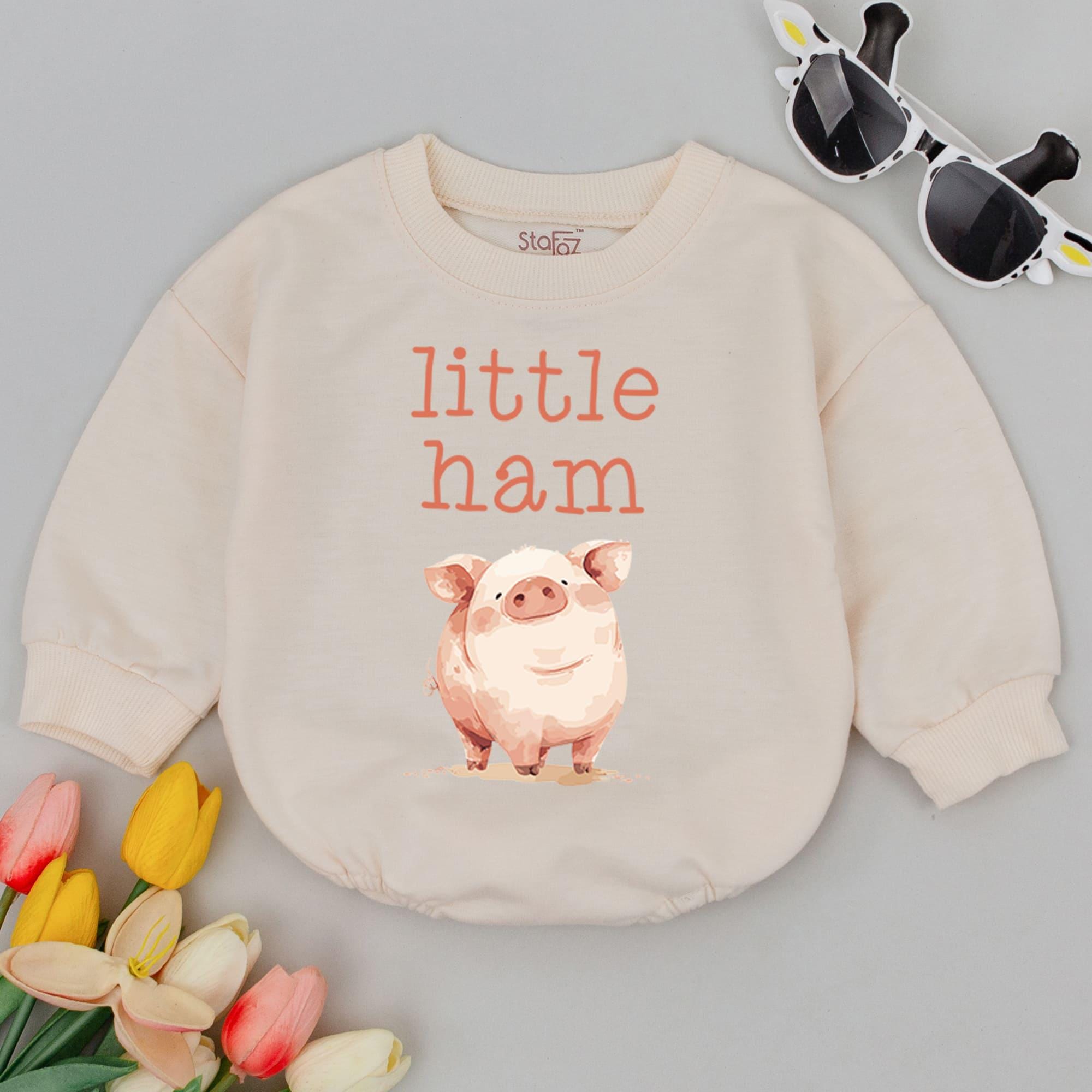 Adorable Little Ham Romper - Perfect Baby Gift & Shower Essential