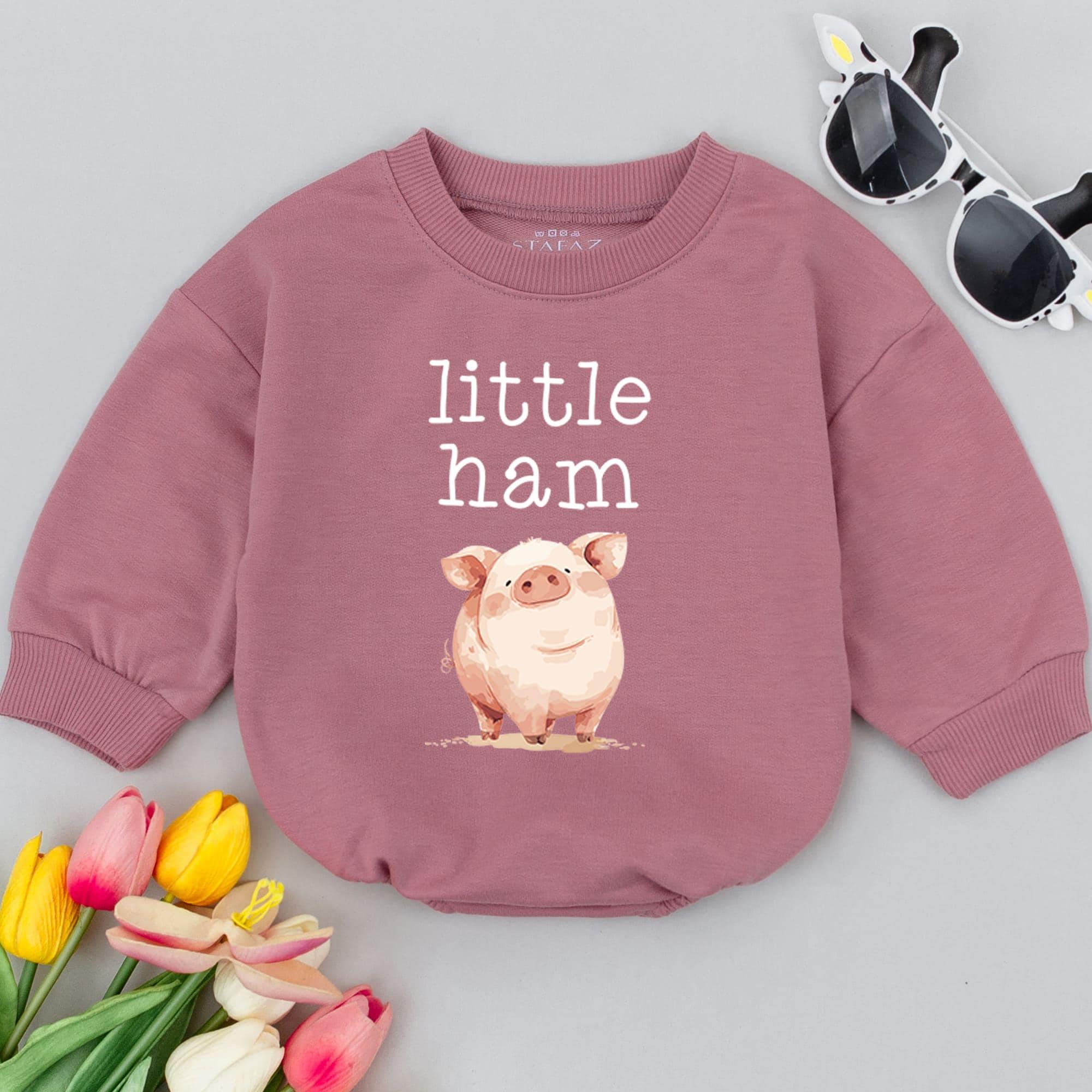 Adorable Little Ham Romper - Perfect Baby Gift & Shower Essential