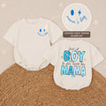 Baby Boy Coming Home Outfit with 'Just A Boy In Love With His Mama' Quote, Soft Cotton Bodysuit, Matching Family Look, Perfect for Newborns