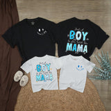 Baby Boy Coming Home Outfit with 'Just A Boy In Love With His Mama' Quote, Soft Cotton Bodysuit, Matching Family Look, Perfect for Newborns