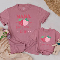 Custom Strawberry 1st Birthday Romper for Baby Girls, Sweet One Berry Family Outfit, Soft Cotton, Perfect for Milestone Photos & Celebrations