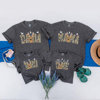 The Big One Hunting Birthday Shirt with Deer Head Design Family Matching Tees Custom Baby Romper 1st Birthday Boy Outfit Gift Idea