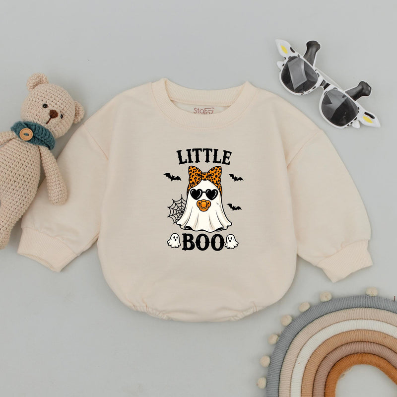 The Boo Crew Family Halloween Sweatshirts with Ghost and Pumpkin Design, Matching Mom, Dad, and Little Boo Outfits with Custom Names