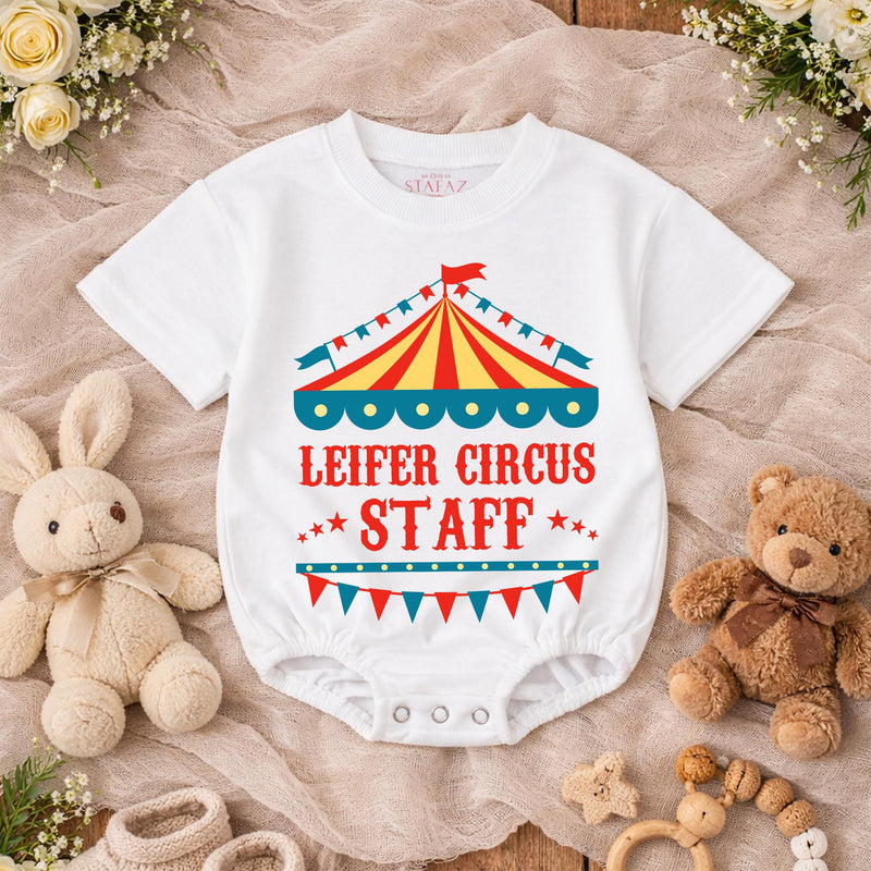 Carnival Staff Birthday Shirt Ring Leader Main Attraction Matching Family Tee Custom Circus Theme Party Outfit Gift for Kids or Adults