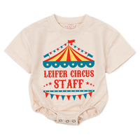 Carnival Staff Birthday Shirt Ring Leader Main Attraction Matching Family Tee Custom Circus Theme Party Outfit Gift for Kids or Adults