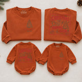 Christmas Morning Club Matching Family Sweatshirts with Custom Name, Holiday Pajama Shirts for Xmas Gatherings, Buy 4 Get 1 Free
