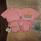Cousin Crew Pumpkin Patch Shirt with Custom Name, Matching Fall Family Outfits, Personalized Cousins Tee or Bodysuit for Autumn