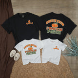 Cousin Crew Pumpkin Patch Shirt with Custom Name, Matching Fall Family Outfits, Personalized Cousins Tee or Bodysuit for Autumn