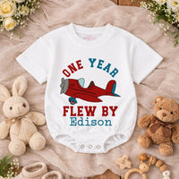 Custom Airplane Birthday Family Shirts with Flight Crew Design for Toddler, Baby, Mom, Dad, Sibling Matching Outfits, Personalized Name Gift