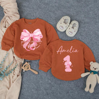 Custom Baby Birthday Romper with Pink Bow Artwork, Girls Just Wanna Be One Design, Soft Cotton Bodysuit for First Birthday Celebration