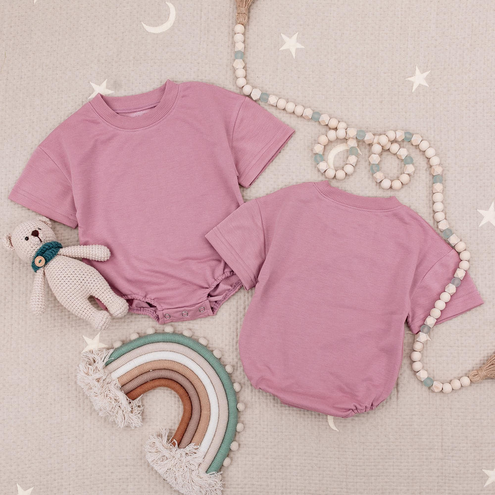 Custom Baby Romper Soft Cotton Blank Short Sleeve Outfit Personalized Name or Art Unique Infant Clothes Minimalist Handmade Gift