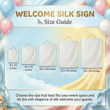 Custom Baby Shower Silk Welcome Sign & Bodysuit Set, We Can Bearly Wait Theme, Neutral Boho Decor, Soft Cotton Outfit for Newborns