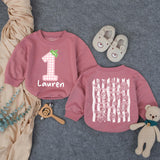 Custom Berry First Birthday Romper for Baby Girl - Soft Cotton Outfit with Strawberry Motifs, Perfect for Cake Smash & Milestone Photos