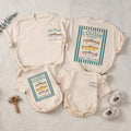 Custom Cousin Crew Lake Trip Shirts with Names, Soft Cotton Matching Family Tee & Baby Romper, Summer Vacation Outfit for Kids & Adults