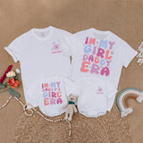 Custom Daddy and Me Matching Family Shirts - 'In My Girl Daddy Era' & 'In My Daddy's Girl Era', Soft Cotton Tees and Rompers for Father’s Day