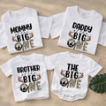 Custom Deer Hunting 1st Birthday Matching Family Shirts & Baby Romper, The Big One Design, Soft Cotton Long Sleeve Tees for All Ages