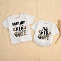 Custom Deer Hunting 1st Birthday Matching Family Shirts & Baby Romper, The Big One Design, Soft Cotton Long Sleeve Tees for All Ages