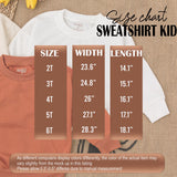 Custom Design Toddler Sweatshirt with Bold Modern Monochromatic Typography Comfortable Cotton Birthday Outfit Personalized Gift Idea