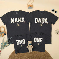 Custom Duck Hunting Family Matching Birthday Shirts, Rustic Outdoorsy Mallard Design for Mom, Dad, Baby, Toddler, Boy, Girl Party Outfit