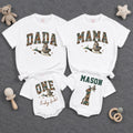 Custom Duck-Themed Matching Family Shirts & Baby Rompers, Personalized First Birthday Outfits, Soft Cotton, Perfect for Milestone Photos