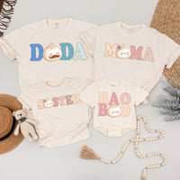 Custom Baby Bao Matching Family Shirts, Soft Cotton Dumpling Print Tee, Personalized Mom Dad Sister Bodysuit, Baby Shower or Coming Home
