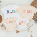 Custom Baby Bao Matching Family Shirts, Soft Cotton Dumpling Print Tee, Personalized Mom Dad Sister Bodysuit, Baby Shower or Coming Home