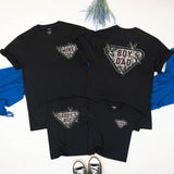 Custom Father Son Matching Shirts and Baby Romper with Mallard Duck Design, Boy Dad Outfit, Rustic Camo Style for New Dad Gift or Family Photos