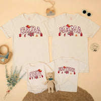 Custom Fire Truck Birthday Shirt for Kids and Family, Personalized Dada Mama Matching Tees, Firefighter Theme Party Outfit Birthday Gift