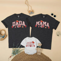 Custom Fire Truck Birthday Shirt for Kids and Family, Personalized Dada Mama Matching Tees, Firefighter Theme Party Outfit Birthday Gift