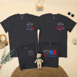 Custom First Birthday Matching Family Shirts, One Little Firecracker Romper, 4th of July Outfit for Baby, Mom, Dad, Kids Patriotic Clothes