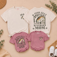Custom O-Fish-Ally One 1st Birthday Fishing Outfit, Matching Family Shirts, Baby Romper, Soft Cotton, Perfect for Birthday Celebrations