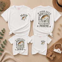 Custom O-Fish-Ally One 1st Birthday Fishing Outfit, Matching Family Shirts, Baby Romper, Soft Cotton, Perfect for Birthday Celebrations