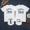 Custom O-Fish-Ally One Matching Family Shirts with Fishing Theme, Baby Romper & Soft Cotton Tees for 1st Birthday Celebration