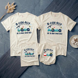 Custom O-Fish-Ally One Matching Family Shirts with Fishing Theme, Baby Romper & Soft Cotton Tees for 1st Birthday Celebration