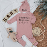 Custom Great Grandma Baby Bodysuit Heartfelt Newborn Outfit Neutral Colors Soft Cotton New Baby Gift Boy Girl Personalized Name