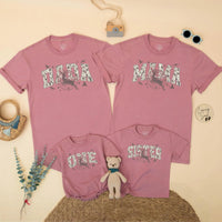 Custom Hunting Birthday Matching Family Shirts with Deer Graphic, Soft Cotton Romper for Baby, Kids, Mom, Dad, Perfect for Milestone Photos
