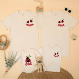 Custom Ladybug Matching Family Shirts for 1st Birthday Girl, Soft Cotton Mama Dada Sister Romper Set for Milestone Photos & Celebrations