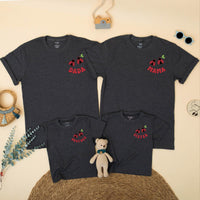 Custom Ladybug Matching Family Shirts for 1st Birthday Girl, Soft Cotton Mama Dada Sister Romper Set for Milestone Photos & Celebrations