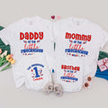 Custom Matching Family 4th of July Shirts, Daddy Mommy Brother Baby Little Firecracker 1st Birthday Outfit, Soft Cotton Patriotic Tees