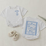 Custom Matching Family Cruise Crew Shirts and Baby Rompers, Vintage Summer 2026 Design, Soft Cotton Tee for Mom, Dad, Kids, and Baby