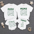Custom Matching Family Golf Party Shirts for Baby's 1st Birthday, Soft Cotton Romper and Tees with Fun Golf-Themed Artwork