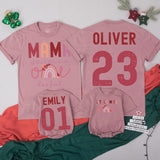 Custom Matching Family Shirts for 1st Birthday, Little Miss Onederful Rainbow Outfit, Soft Cotton Baby Bodysuit, Mom Dad and Toddler Tees