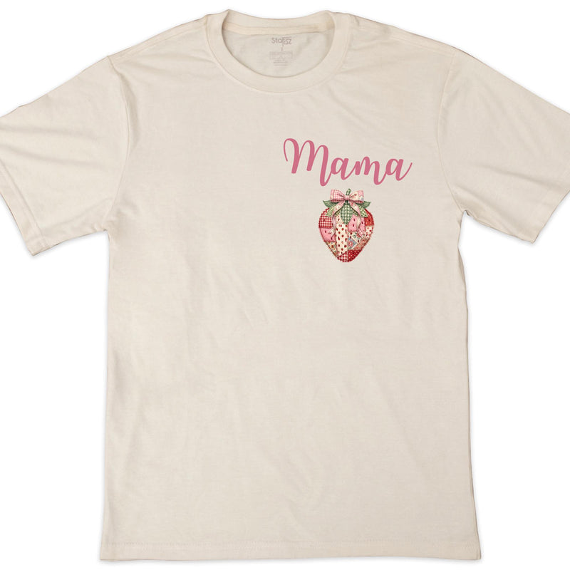 Custom Matching Family Strawberry Shirts and Baby Romper for Berry First Birthday, Soft Cotton Outfit, Personalized Name, Sizes NB–2XL