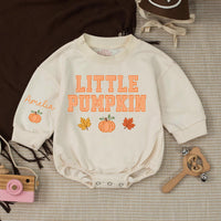 Custom Mommy and Me Matching Pumpkin Sweatshirt or Baby Romper, Fall Family Outfit, Soft Cotton for Baby, Toddler, Mom, Autumn Gift