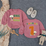 Custom One Lucky Duck Baby Romper with Mallard Artwork, Soft Cotton 1st Birthday Outfit, Personalized Cake Smash Bodysuit for Toddlers