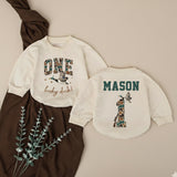 Custom One Lucky Duck Bubble Romper Woodland Camouflage First Birthday Outfit Southern Baby Boy Clothes Mallard Theme Gift 1st Party