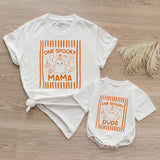 Custom One Spooky Halloween Matching Family Shirts for Baby, Toddler, Mom, Dad with Cute Ghost Artwork, Soft Cotton Perfect for Fall