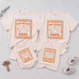 Custom One Spooky Halloween Matching Family Shirts for Baby, Toddler, Mom, Dad with Cute Ghost Artwork, Soft Cotton Perfect for Fall