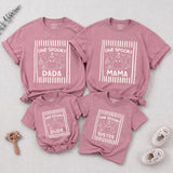 Custom One Spooky Halloween Matching Family Shirts for Baby, Toddler, Mom, Dad with Cute Ghost Artwork, Soft Cotton Perfect for Fall